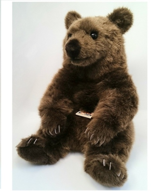 「ケーセン社」ソフトブラウンベア(大)