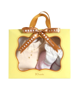 10mois スタイ・くつしたセット　ギフトボックス付き