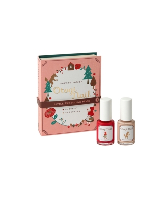 「おとぎネイル」ネイル２本セット（あかずきん）