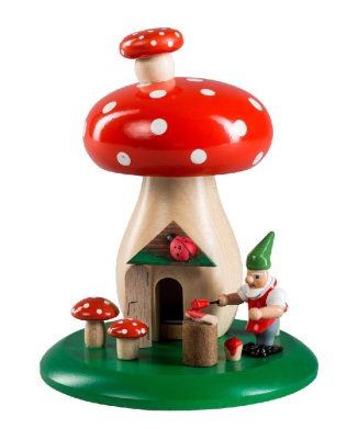 煙だし キノコのおうち