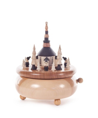 オルゴール ミニ聖歌隊と教会