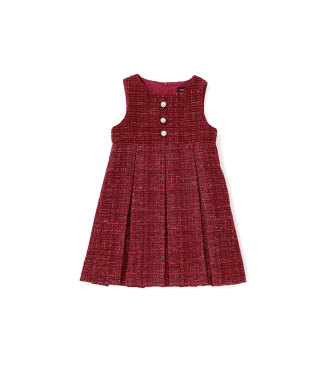 ラメツイードジャンパースカート