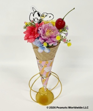 【PEANUTS】アーティフィシャルフラワーアイス
