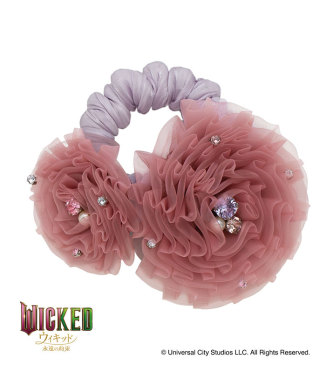 〈グリンダ〉フラワーシュシュ