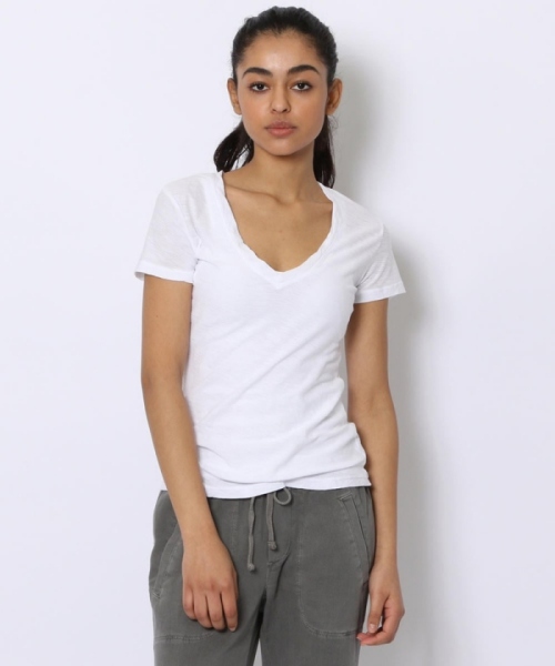 ウェア slyva スラブジャージー VネックTシャツ WUA3695(fw3E0020)｜阪急百貨店