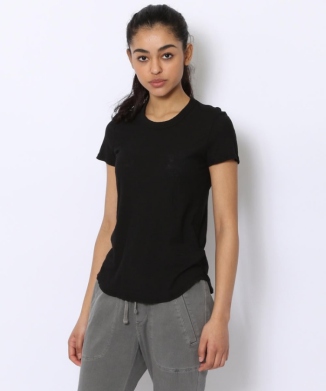 スラブジャージー クルーネックTシャツ WUA3037