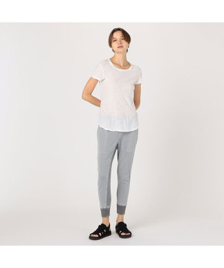 裾リブジャージー パンツ WHVJ1677