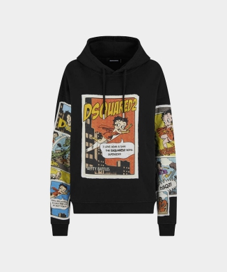 Betty Boop Relaxed Fit Hoodie