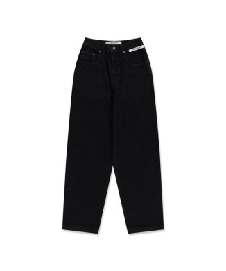 WASHED WIDE JEANS