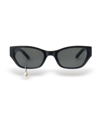PEARL TEAR CAT-EYE SUNGLASSES