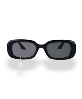 PEARL TEAR SQUARE SUNGLASSES