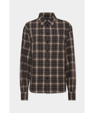 Boxy Checked Shirt