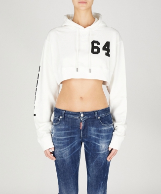 Dyed Cool Cropped Fit Hoodie
