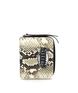 Gothic Dsquared2 Leather Zip Wallet