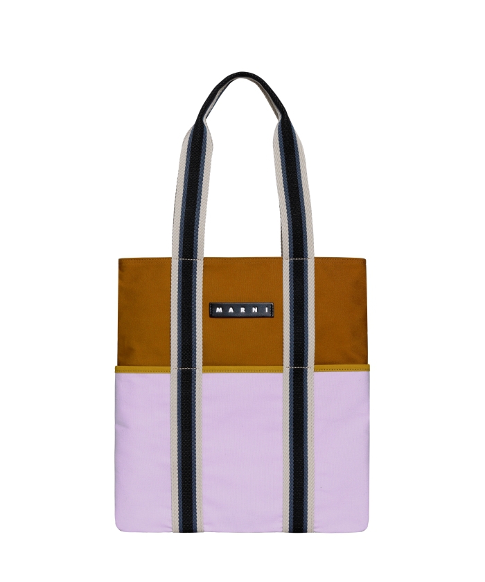 直営店 ‐MARNI- トートバッグ キャンバス カラーブロックキャンバスバッグ(fw5E0248)|阪急百貨店公式通販