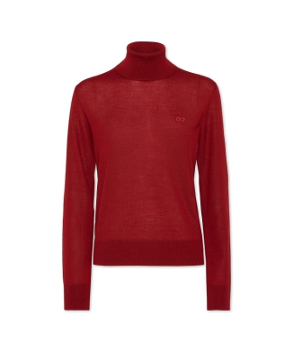 D2 Wool Turtleneck Pullover