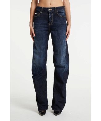 Dark L.A. Wash D2 Twisted Jean