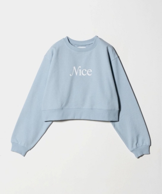 シグネチャークロップドスウェット