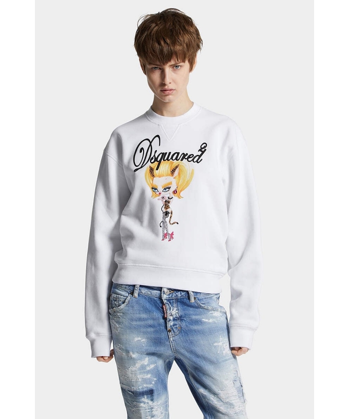 Just Right Fit Gemstone Print Sweatshirt(fw5E0406)｜阪急