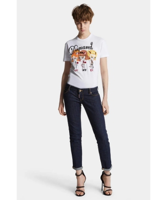 Dark Rinse Wash Pat Jeans