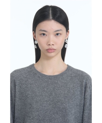 クリスタルイヤリング