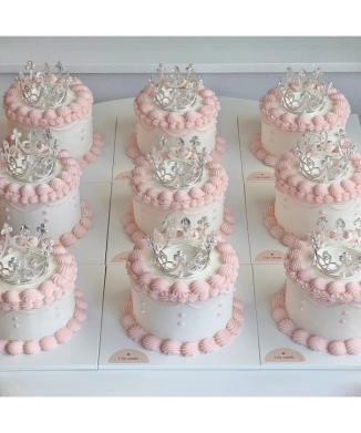 ティアラケーキキャンドル