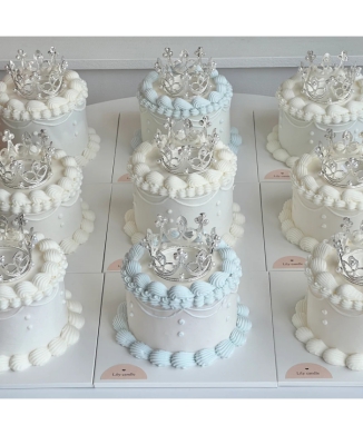 ティアラケーキキャンドル