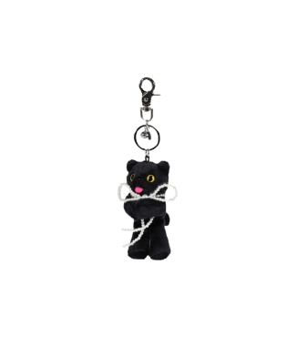 PIYONG KEY RING / BLK RIBON