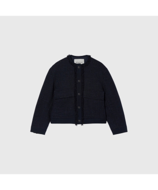COTTON TWEED JACKET