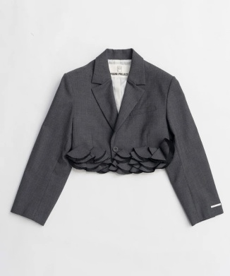 Motif Hem Jacket