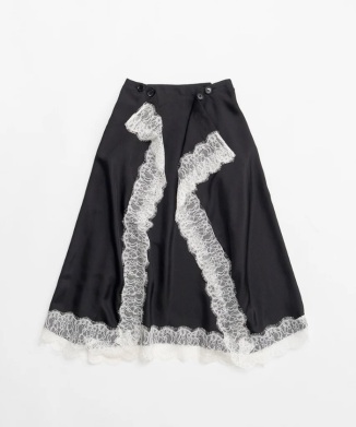 Square Pattern Skirt OP