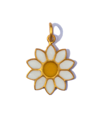 エナメル "デイジー" チャーム