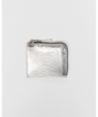 TRANSPARENT SNAKE L-ZIP WALLET