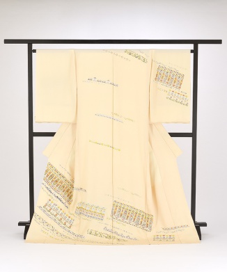 染の百趣 矢野　訪問着