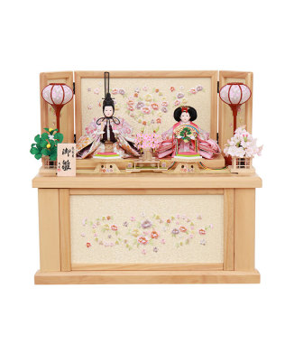 恵翠　収納親王飾り