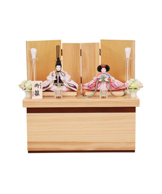 恵翠　収納親王飾り