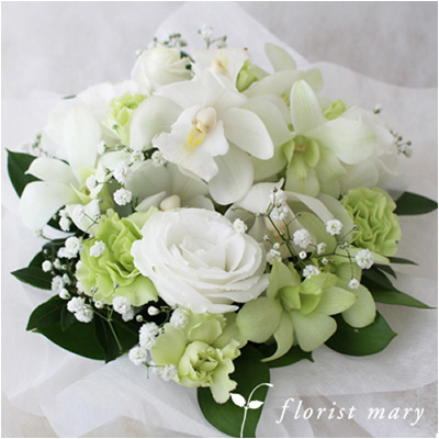 御供ケーキフラワー ホワイト