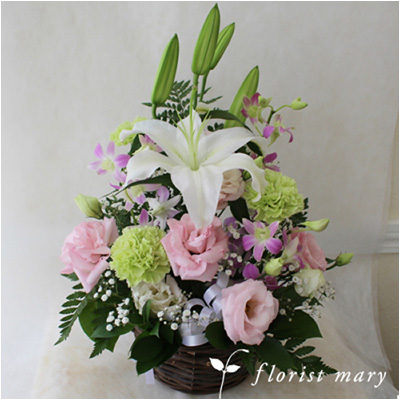 御供アレンジメント ピンクライム