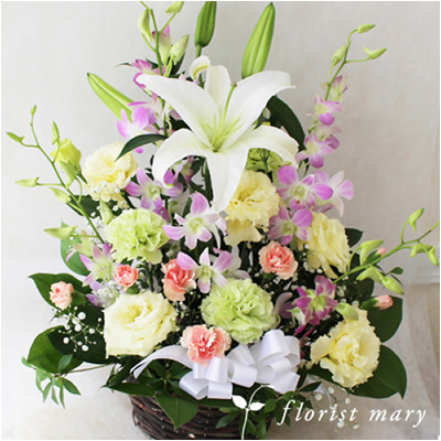 御供アレンジメント パステル