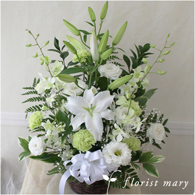 御供アレンジメント リリー