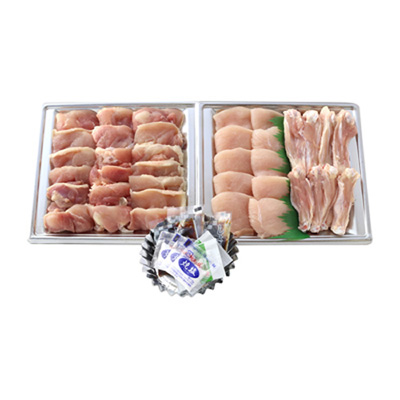 とりとり筋肉さま専用 とりいち秘伝のたれと鶏焼き肉 750g セット ( 肉 鶏 鶏肉 若鶏 モモ