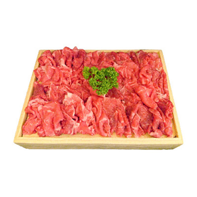 国内産牛肉小間切れ　560g