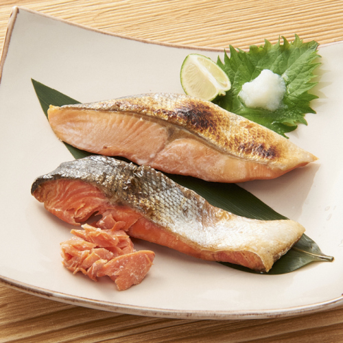 紅鮭・銀鮭(甘塩味)詰合せ(h1200416)｜フード(食品・スイーツ