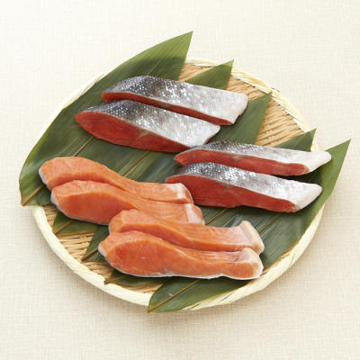 紅鮭・銀鮭(中塩味)詰合せ
