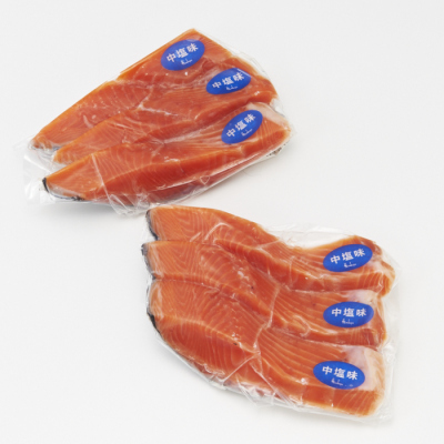 厚切りの国産銀鮭