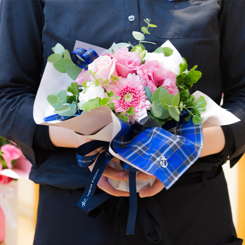 【美品・未使用】JUCO. シューズ＊グリッター×花柄×チェック＊箱あり 美品・未使用】JUCO. シューズ＊グリッター×花柄×チェック＊箱あり