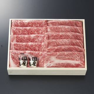 黒毛和牛すき焼き用ロース・肩ロース 700g