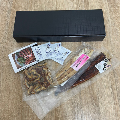 「焼津冷蔵」国産うなぎ蒲焼・白焼き詰合せセット