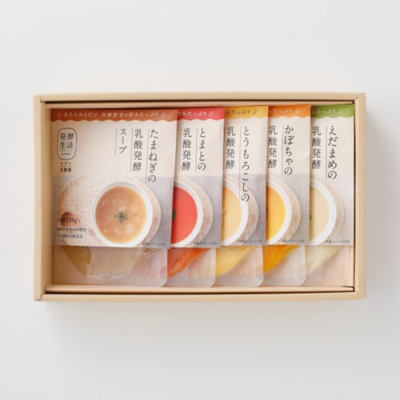 乳酸発酵 野菜スープ詰合せ