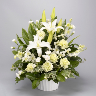 生花アレンジメント 白令(はくれい)
